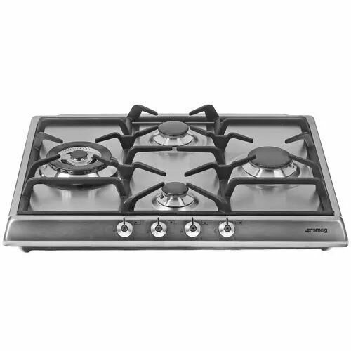 Газовая варочная панель Smeg SER60SGH3 (серебристый) 2