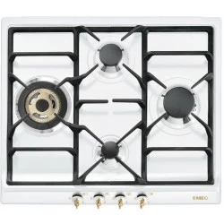 Газовая варочная панель Smeg SPR864BGH (белый)