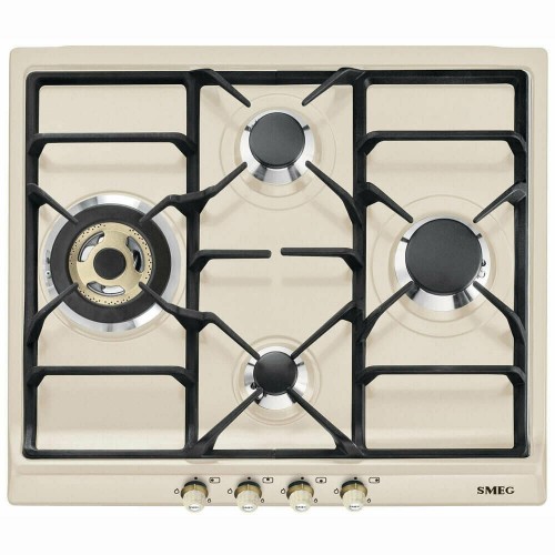 Газовая варочная панель Smeg SR764PO (бежевый) 