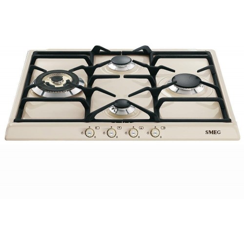 Газовая варочная панель Smeg SR764PO (бежевый) 1