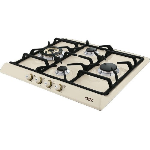 Газовая варочная панель Smeg SR764PO (бежевый) 2