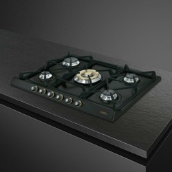 Газовая варочная панель Smeg SR775AO (черный)