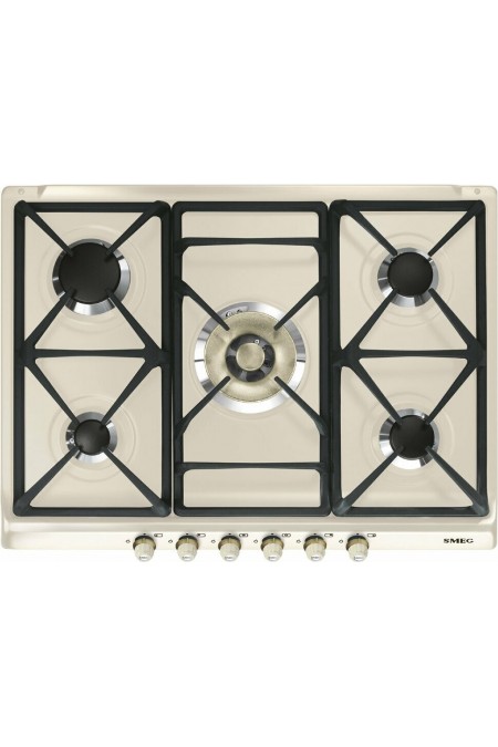 Газовая варочная панель Smeg SR775PO (бежевый) 