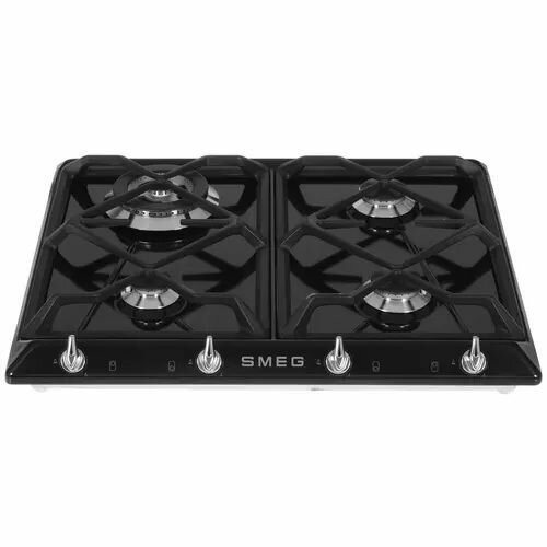 Газовая варочная панель Smeg SR964NGH (черный) 2