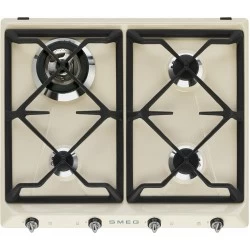 Газовая варочная панель Smeg SR964PGH (бежевый)