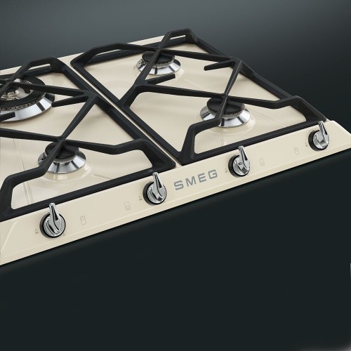 Газовая варочная панель Smeg SR964PGH (бежевый) 3