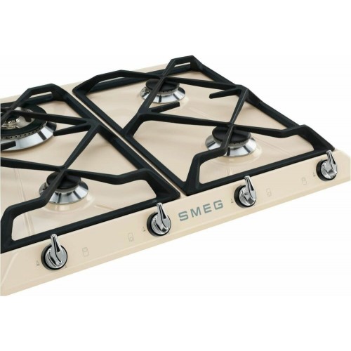 Газовая варочная панель Smeg SR964PGH (бежевый) 9