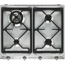 Газовая варочная панель Smeg SR964XGH (серебристый)