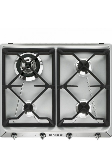 Газовая варочная панель Smeg SR964XGH (серебристый) 