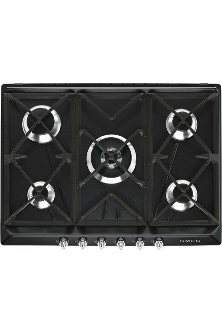 Газовая варочная панель Smeg SR975NGH (черный) 