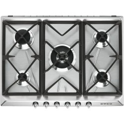 Газовая варочная панель Smeg SR975XGH (нержавеющая сталь)