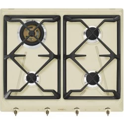 Газовая варочная панель Smeg SRV864POGH (бежевый)