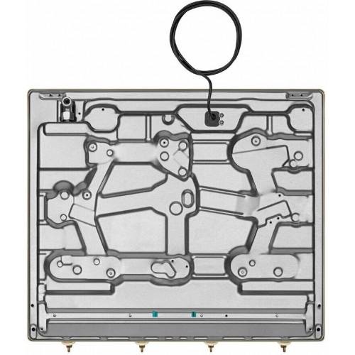 Газовая варочная панель Smeg SRV864POGH (бежевый) 4