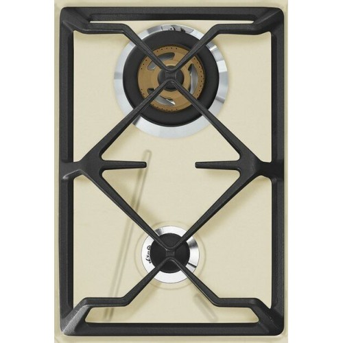 Газовая варочная панель Smeg SRV864POGH (бежевый) 9