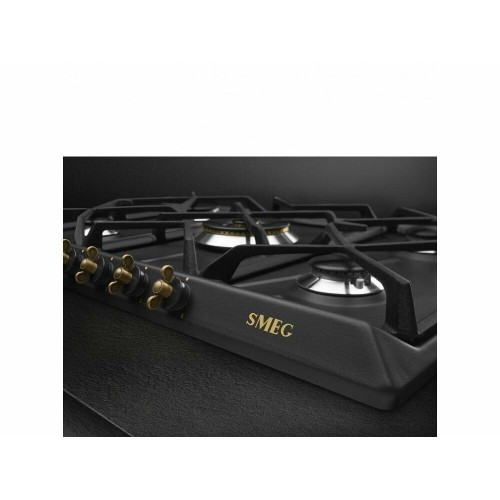Газовая варочная панель Smeg SRV876AOGH (черный) 1