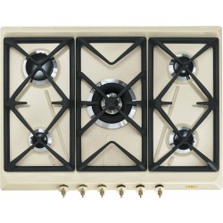 Газовая варочная панель Smeg SRV876POGH (бежевый)