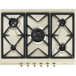 Газовая варочная панель Smeg SRV876POGH (бежевый)