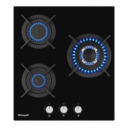 Газовая варочная панель WEISSGAUFF HG 430 BGV (черный)