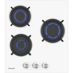 Газовая варочная панель Weissgauff HG 430 WGH (белый)