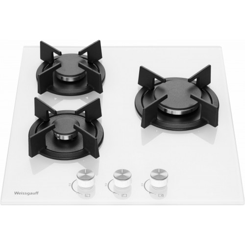 Газовая варочная панель Weissgauff HG 430 WGH (белый) 1