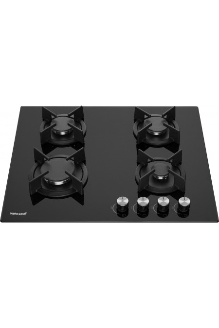 Газовая варочная панель Weissgauff HG 640 BG (черный) 5