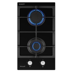 Газовая варочная панель WEISSGAUFF HGG 320 BGV (черный)