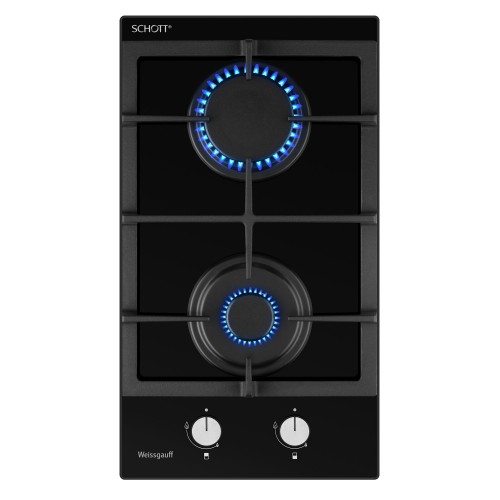 Газовая варочная панель WEISSGAUFF HGG 320 BGV (черный) 