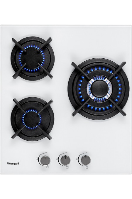 Газовая варочная панель Weissgauff HGG 451 WGH (белый) 