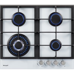 Газовая варочная панель Weissgauff HGG 641 WGH (белый)