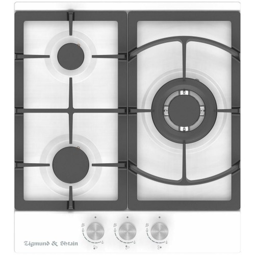 Газовая варочная панель Zigmund Shtain G 14.4 W (белый) 
