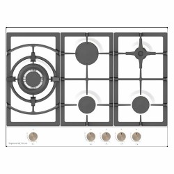 Газовая варочная панель Zigmund Shtain G 14.7 W (белый)