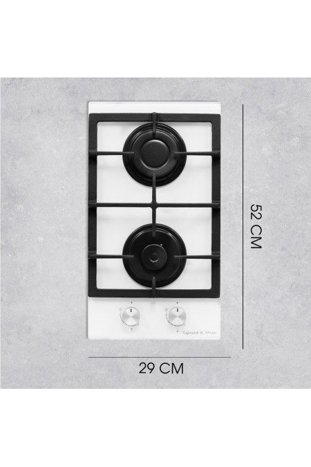 Газовая варочная панель Zigmund Shtain M 26.3 W (белый) 8