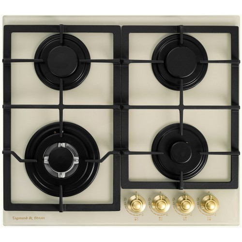 Газовая варочная панель Zigmund Shtain M 26.6 X (бежевый) 2