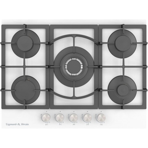 Газовая варочная панель Zigmund Shtain M 26.7 W (белый) 1