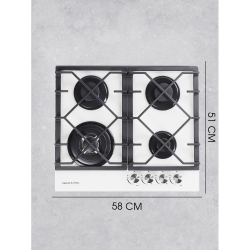 Газовая варочная панель Zigmund Shtain MN 175.61 W (белый) 2