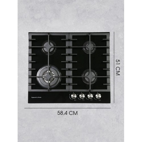 Газовая варочная панель Zigmund Shtain MN 197.61 B (черный) 6