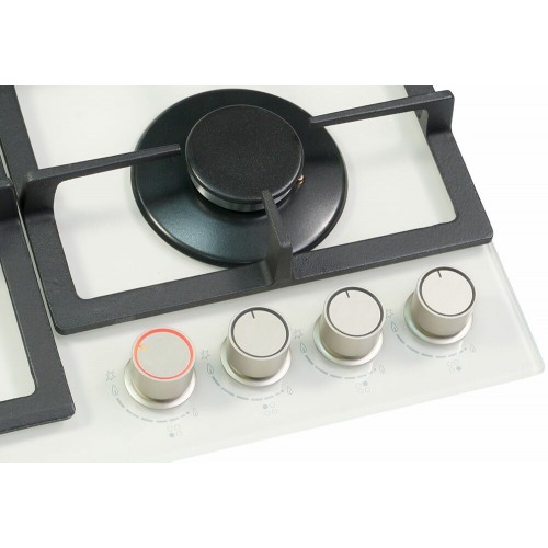 Газовая варочная панель Zigmund Shtain MN 199.61 W (белый) 4