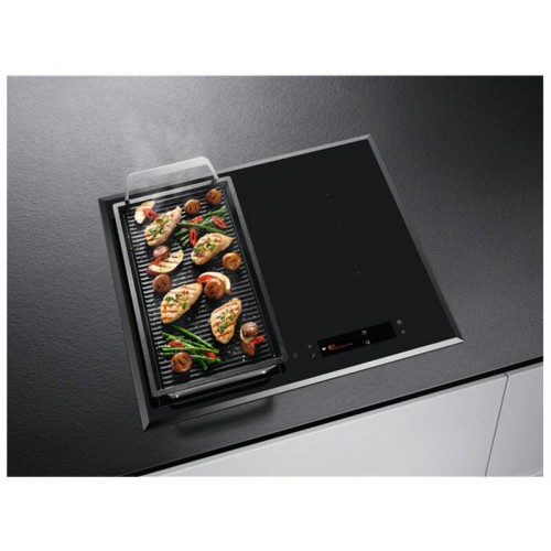 Индукционная варочная панель AEG IAE64843FB (темно-серый) 6