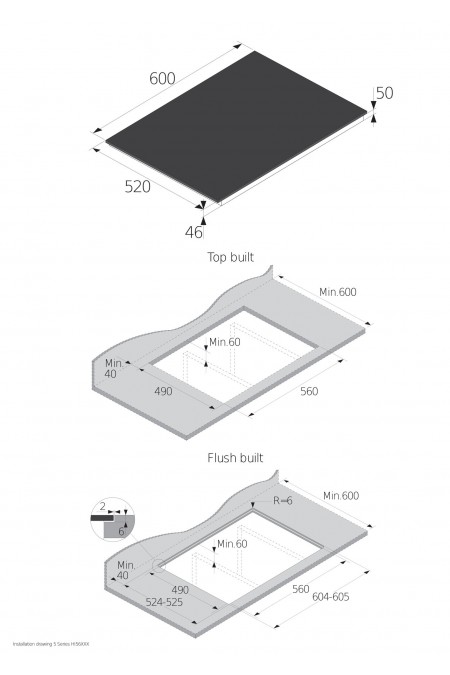 Индукционная варочная панель ASKO HI5632FBG1 (черный) 2