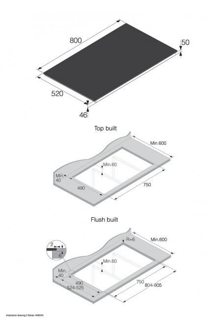 Индукционная варочная панель ASKO HI5842FBG1 (черный) 2