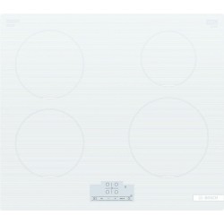 Индукционная варочная панель Bosch PUE612BB1E (белый)