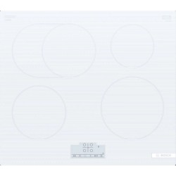 Индукционная варочная панель Bosch Serie 6 PIF612BB1E (белый)