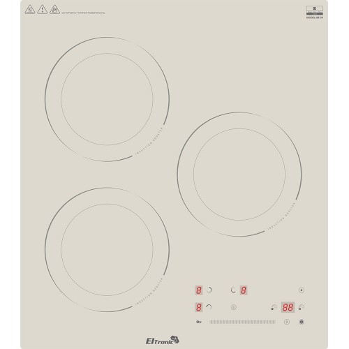 Индукционная варочная панель ELTRONIC (88-34) (бежевый) 1