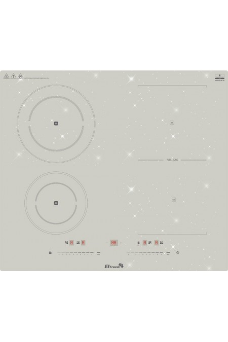 Индукционная варочная панель ELTRONIC (88-36) (бежевый) 