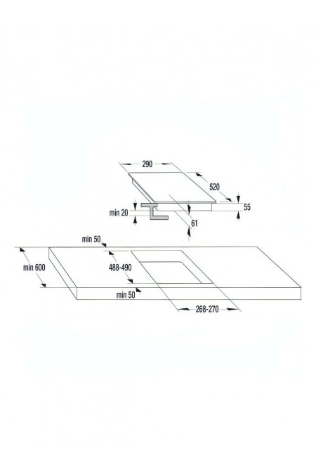 Индукционная варочная панель Gorenje GI3202BSCE (черный) 5