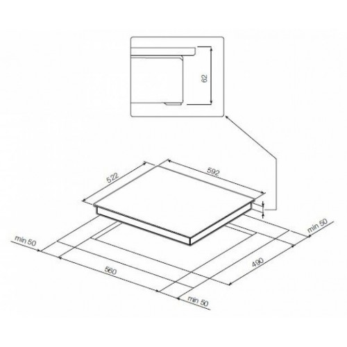 Индукционная варочная панель Graude IK 60.1 KS (черный) 2