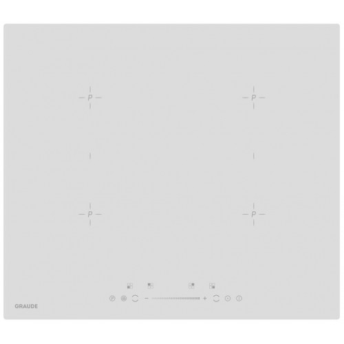 Индукционная варочная панель GRAUDE IK 60.2 BW (белый) 