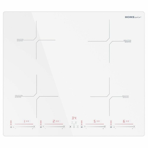 Индукционная варочная панель HOMSair HIC64SWH (белый) 