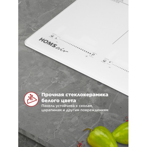 Индукционная варочная панель HOMSair HIC64SWH Inverter (белый) 4