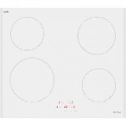 Индукционная варочная панель Korting HI 64013 BW (белый)